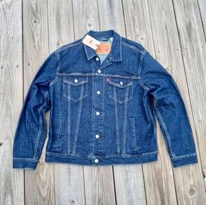 🆕 Levi's Men's Denim Jacket - Dark Blue